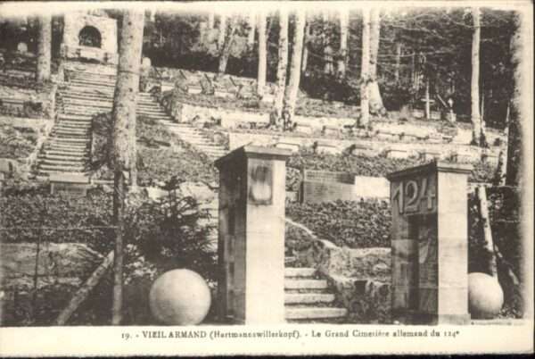 Vieil Armand Hartmannswillerkopf Vieil Armand Le Grand Cimetiere alleman