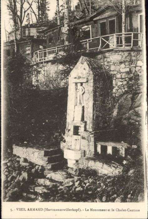 Vieil Armand Hartmannswillerkopf Vieil Armand Le Monument le Chalet Cant