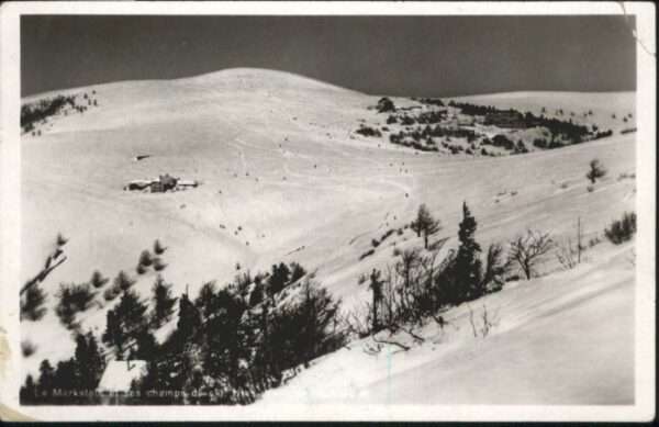 Le Markstein les champs de ski