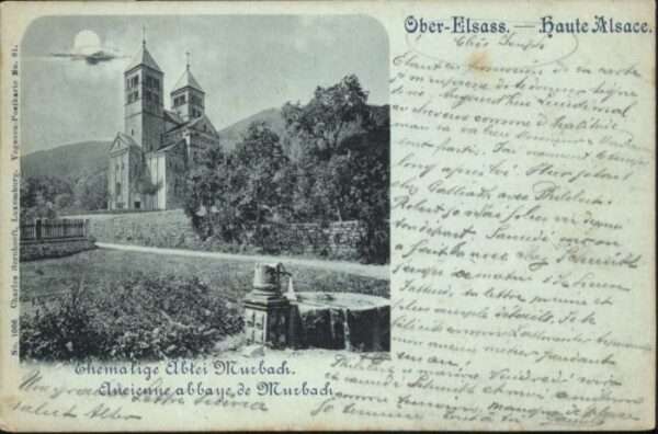 Murbach Elsass Murbach Ancienne abbaye