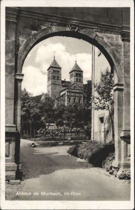 Murbach Elsass Murbach Abbaye