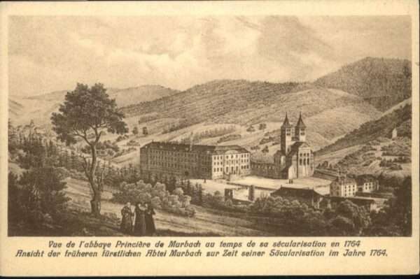 Murbach Elsass Murbach Abbaye