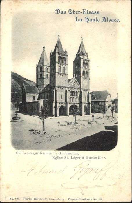 Guebwiller Eglise St Leger