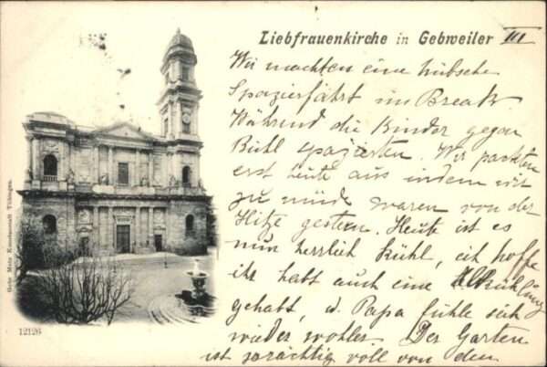 Gebweiler Elsass Liebfrauenkirche