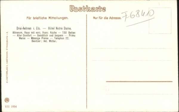Drei-Aehren Trois-Epis Drei-Ähren Hotel Notre Dame – Bild 2