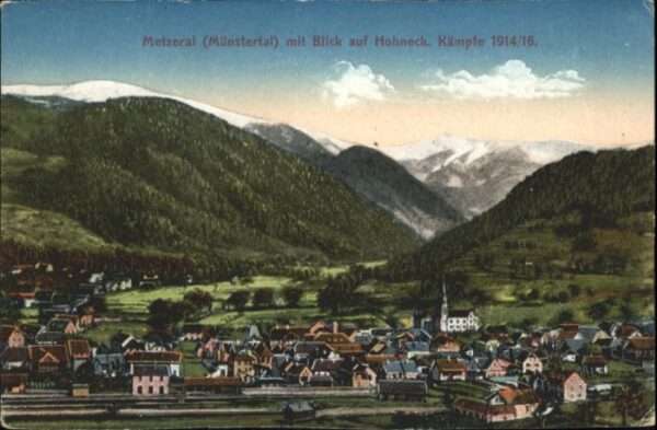 Metzeral Haut Rhin Metzeral Hohneck