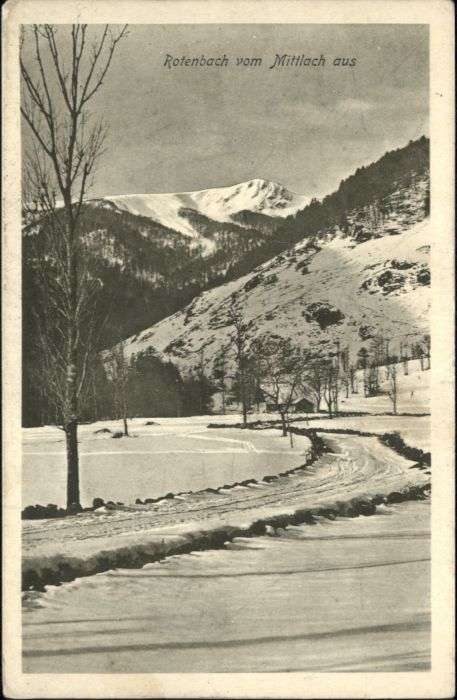 Mittlach Rotenbach
