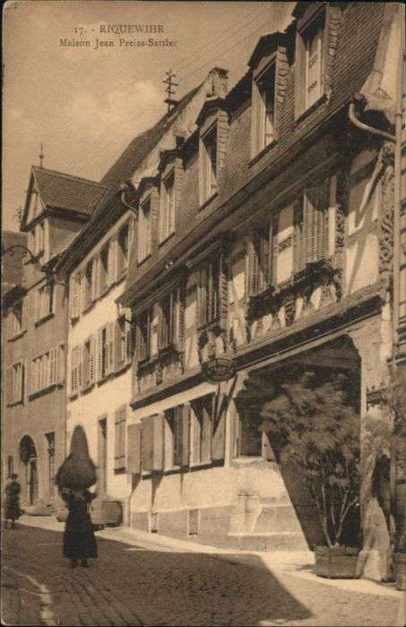 Riquewihr Maison Jean Preiss-Sattler