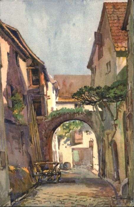 Riquewihr Künstler P. M.