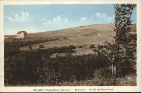 Grand Ballon Ballon d_Alsace l_Hotel Stauffert