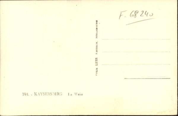Kaysersberg La Weiss – Bild 2