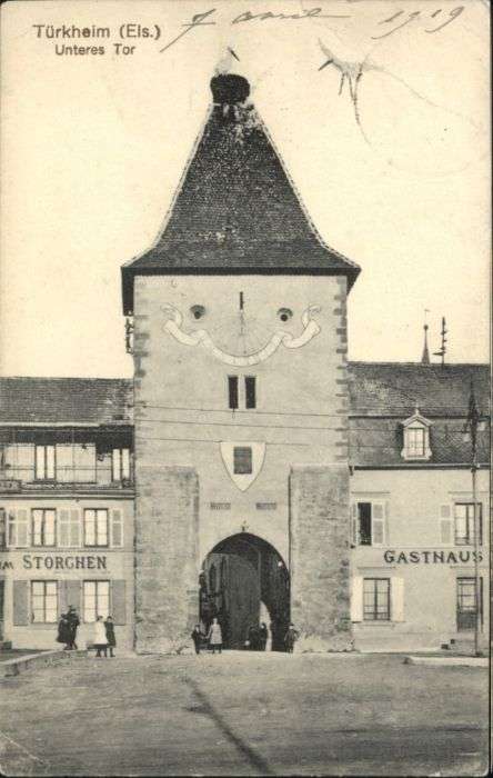 Turckheim Haut Rhin Turckheim Unteres Tor