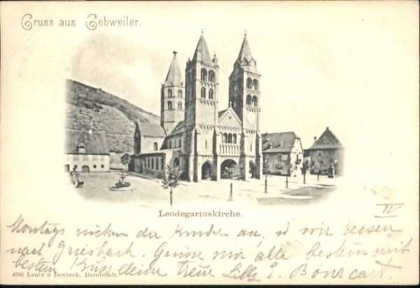Gebweiler Elsass Leodegariuskirche