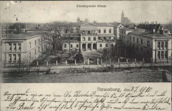 Strasbourg Alsace Strasbourg Chirurgische Klinik