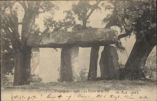 Draguignan La Pierre de la Fee