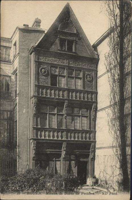 Rouen Maison de Diane de Poitiers