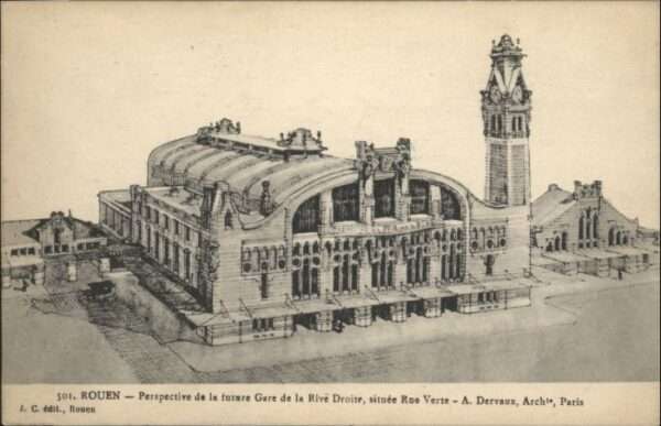 Rouen La Gare de la Rive Droite