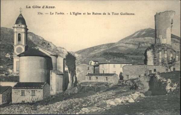 La Turbie Les Ruines de la Tour Guillaume