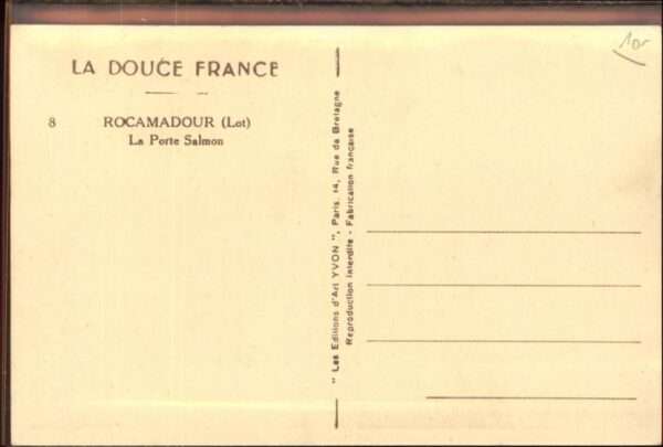 Rocamadour La Porte Salmon – Bild 2