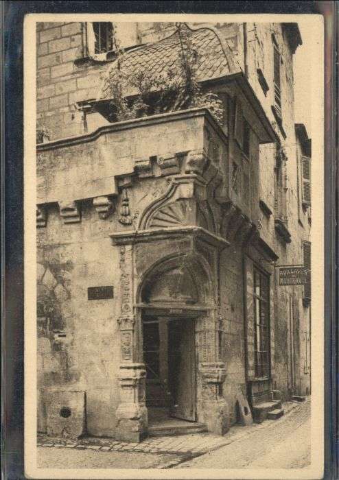 Perigueux Portail Renaissance Rue Eguillerie