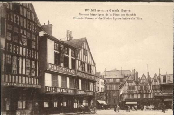 Reims Champagne Ardenne Reims La Place des Marches