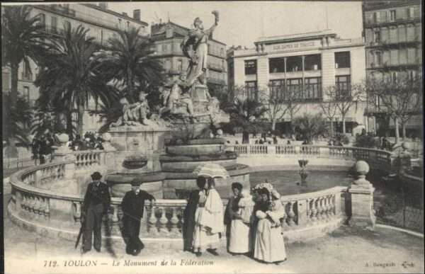 Toulon Var Toulon Le Monument de la Federation