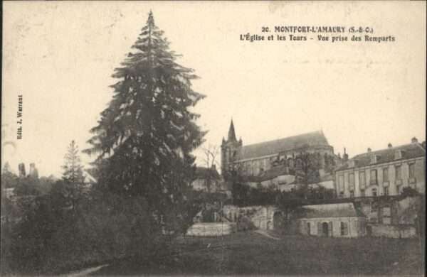 Montfort-l Amaury L'Eglise Les Tours