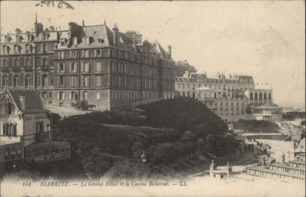Biarritz Pyrenees Atlantiques Biarritz Le Grand Hotel le Casino Belle