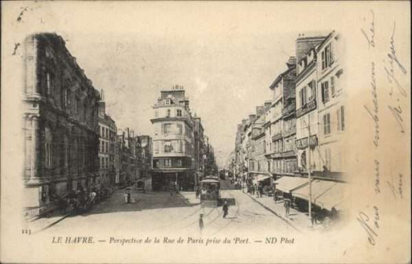 Le Havre la Rue de Paris