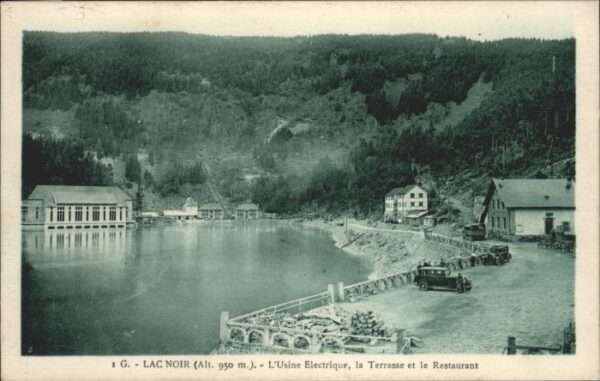 Lac Noir Alsace Lac Noir L'Usine Electrique Le Restaura