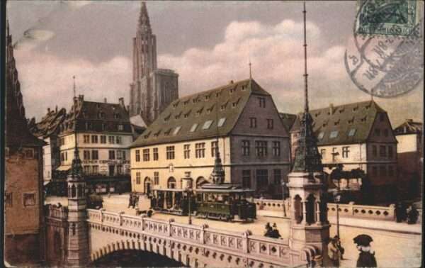 Strasbourg Alsace Strasbourg Rabenbrücke