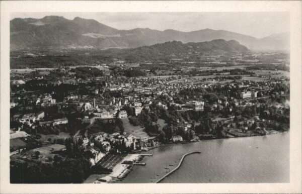 Thonon-les-Bains Fliegeraufnahme Le Lac Leman