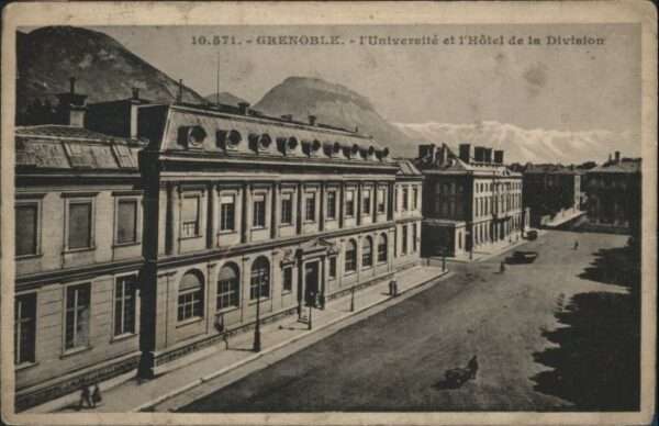 Grenoble Universite l_Hotel de la Division