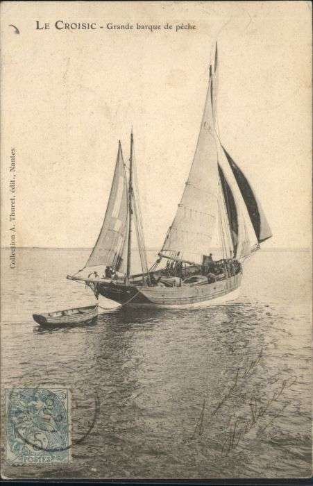 Le Croisic Grande barque de peche