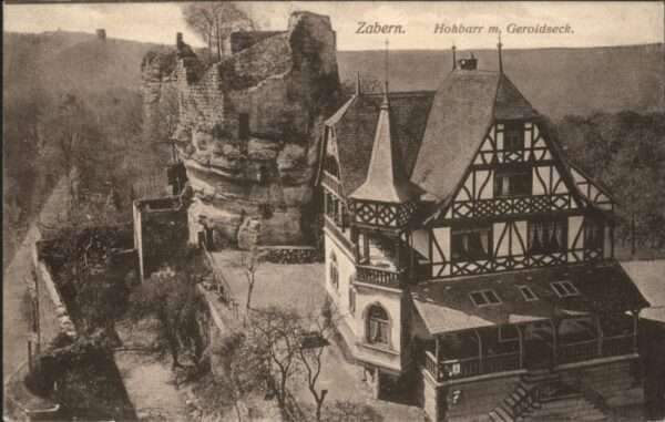 Zabern Saverne Zabern Hohbarr Geroldseck