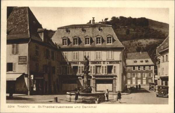 Thann St Theobaldusstrasse Denkmal