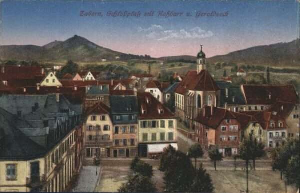 Zabern Saverne Zabern Schlossplatz