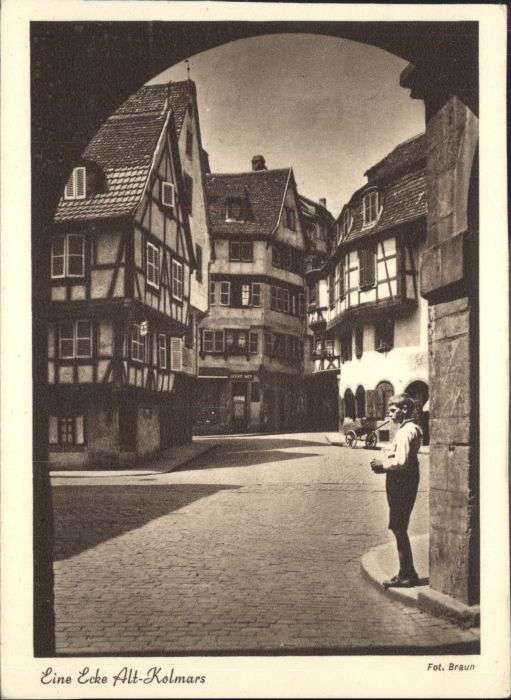 Colmar Haut Rhin Elsass Colmar Alt Colmar