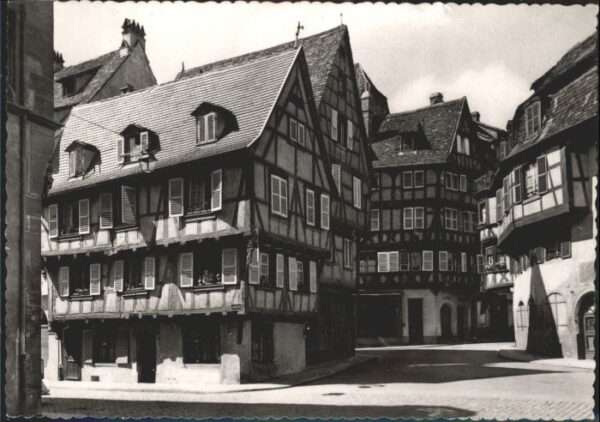 Colmar Haut Rhin Elsass Colmar La rue des Marchands