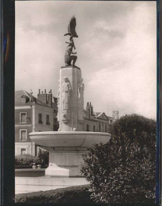 Tours Indre-et-Loire Tours Monument de Reconnaissance Americ