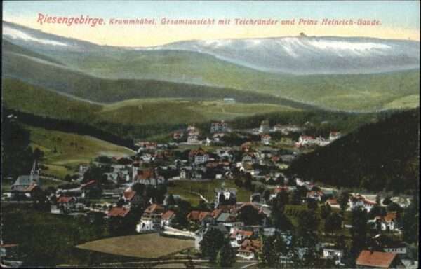 Krummhuebel Riesengebirge Krummhübel Teichränder Prinz-Heinrich-B