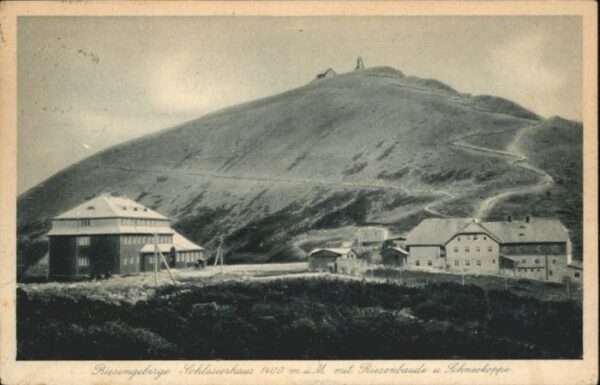 Schlesierhaus Riesenbaude Schneekoppe Riesengebirge