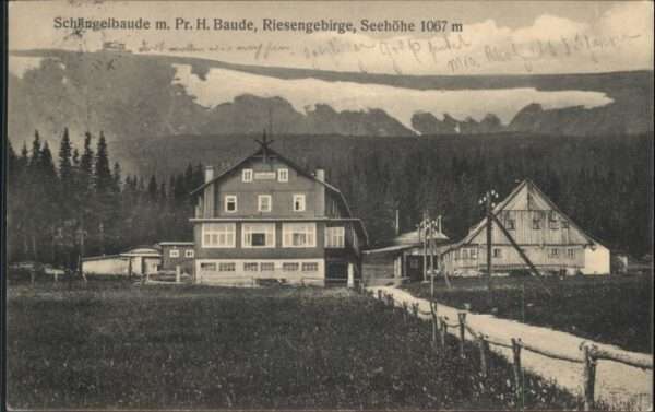 Schlingelbaude Prinz-Heinrich-Baude Riesengebirge