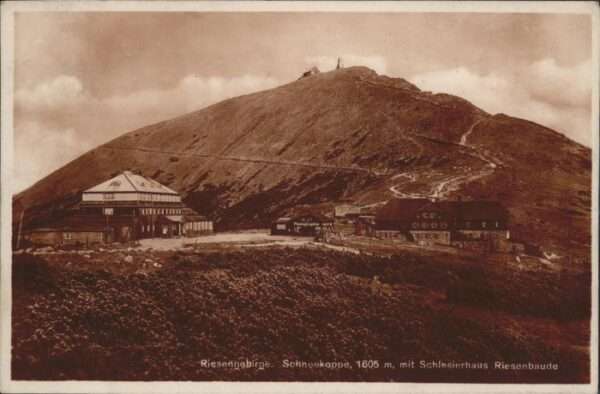 Schlesierhaus Schneekoppe Riesenbaude Riesengebirge