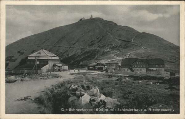 Schlesierhaus Schneekoppe Riesenbaude Riesengebirge