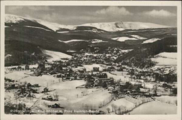 Krummhuebel Riesengebirge Krummhübel Prinz-Heinrich-Baude Rieseng