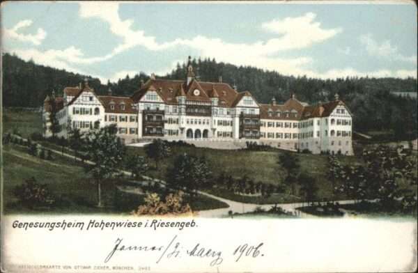 Hohenwiese Genesungsheim Riesengebirge