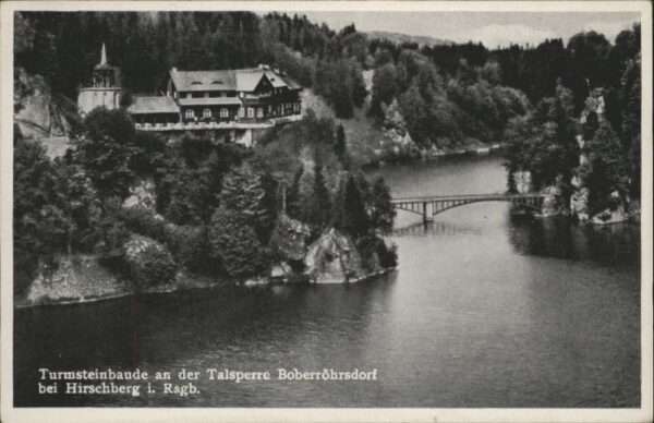 Turmsteinbaude Talsperre Boberröhrsdorf Hirschberg Rie