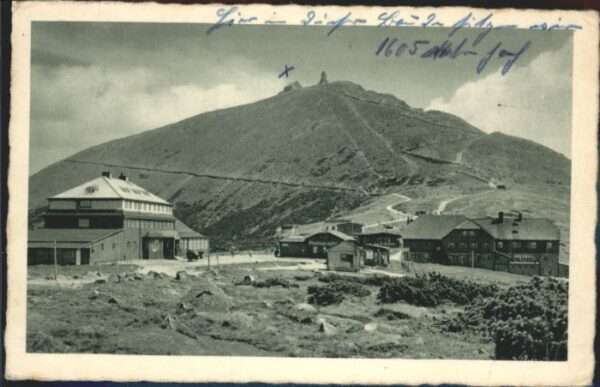 Schlesierhaus Schneekoppe Riesengebirge Riesenbaude