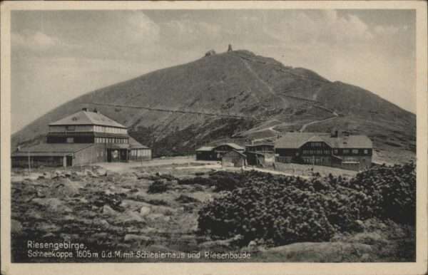 Schlesierhaus Schneekoppe Riesenbaude Riesengebirge
